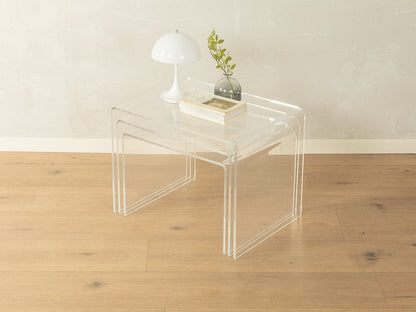 1960s Acrylic Side Tables