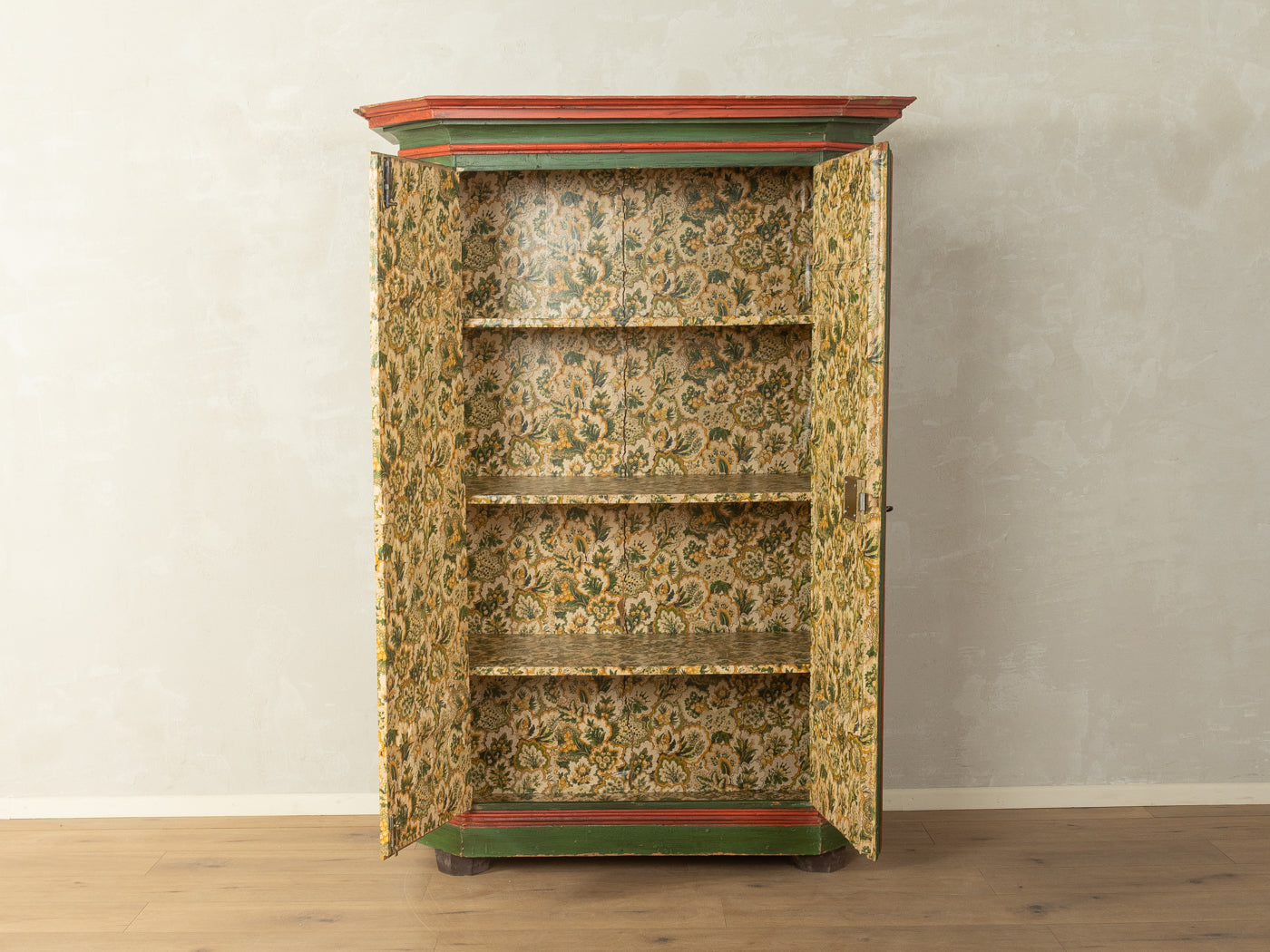 Antiker handbemalter Bauernschrank - Bild 5