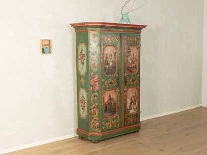 Antiker handbemalter Bauernschrank - Bild 1