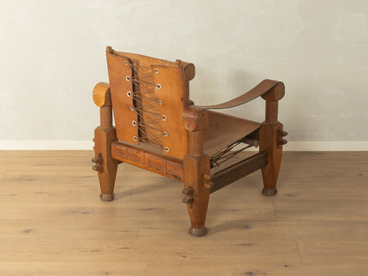 Brutalistischer Vintage Safari Sessel - Bild 3