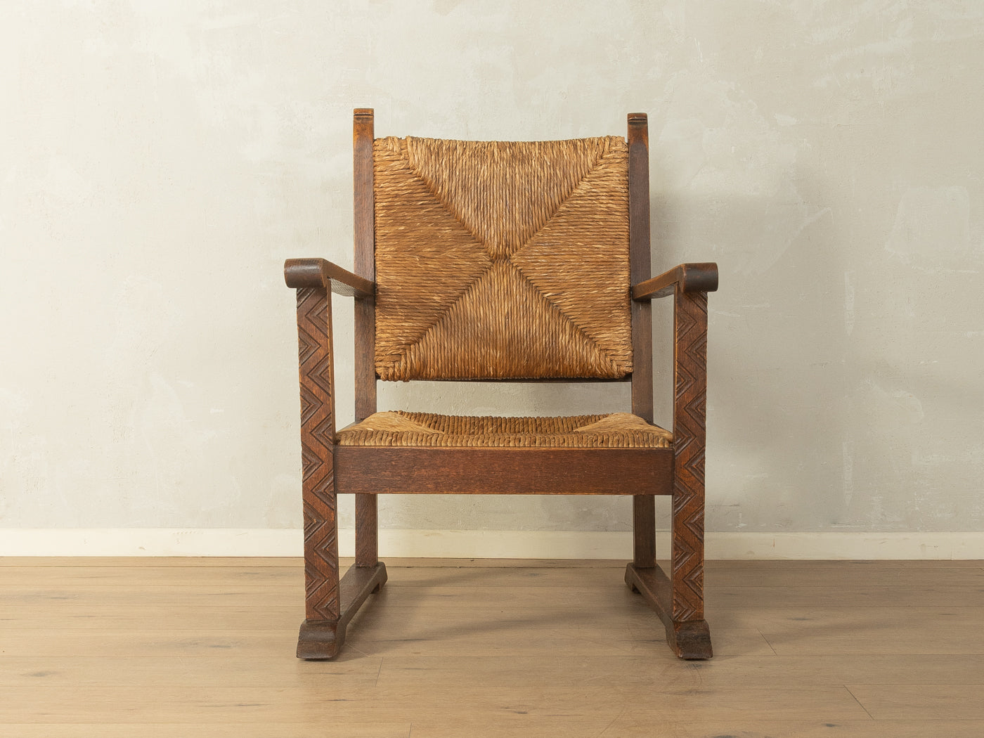 Brutalistischer Sessel