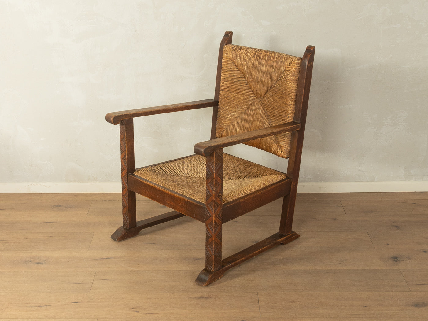 Brutalistischer Sessel