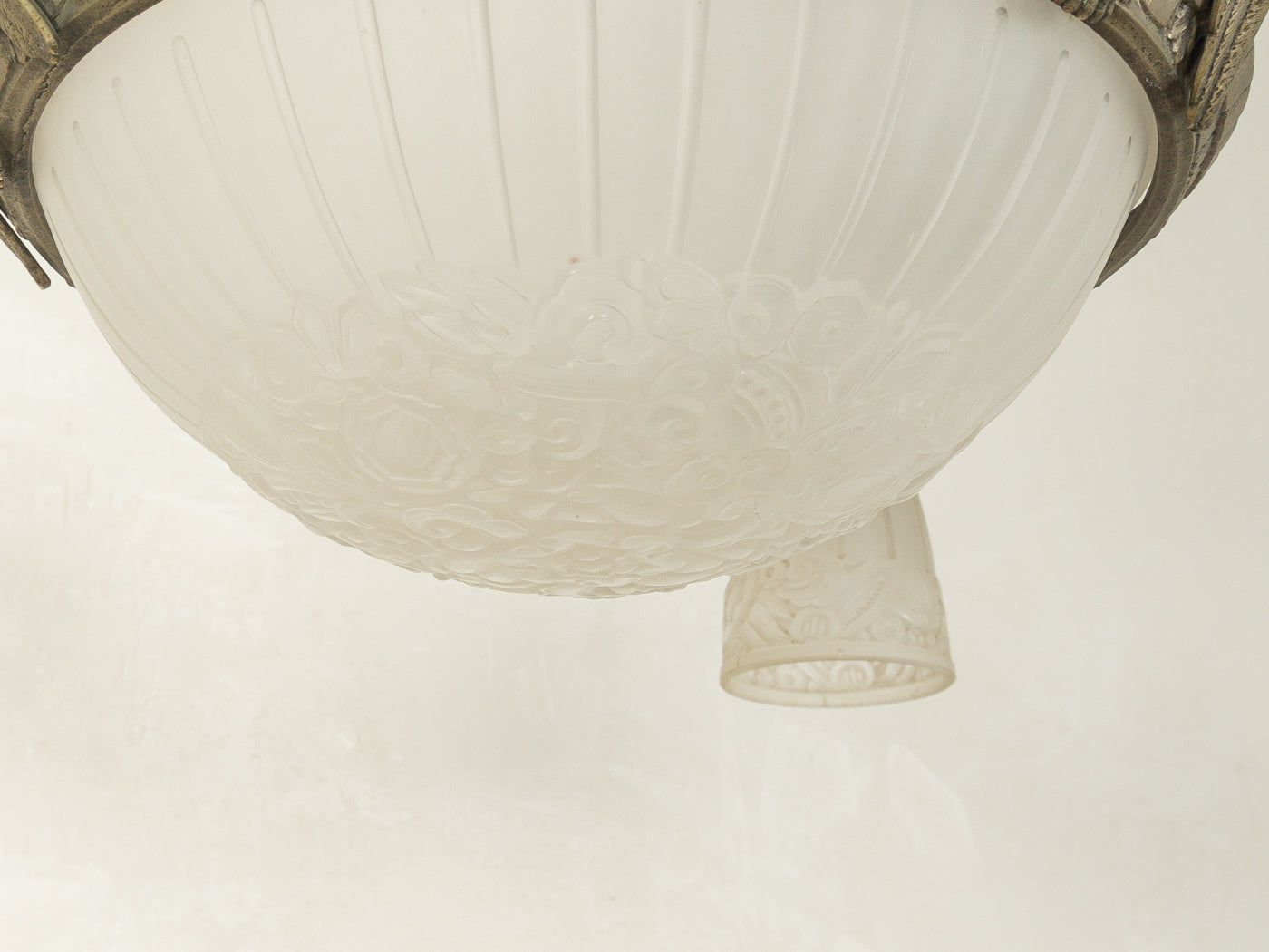 1920s Art Deco ceiling light