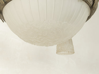 1920s Art Deco ceiling light