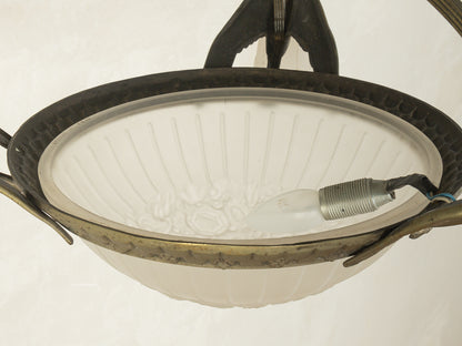 1920s Art Deco ceiling light