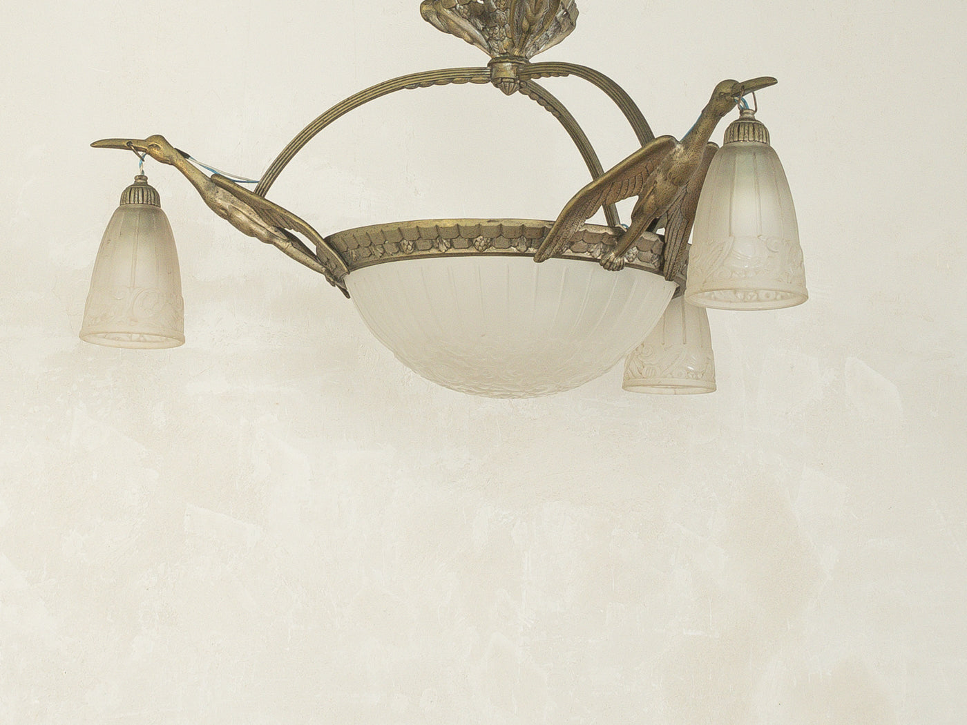 1920s Art Deco ceiling light