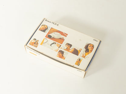 Braun HLD 6 hair dryer, space-age blow dryer