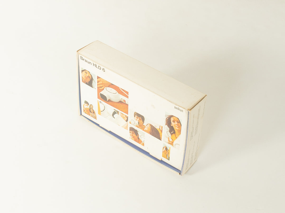 Braun HLD 6 hair dryer, space-age blow dryer