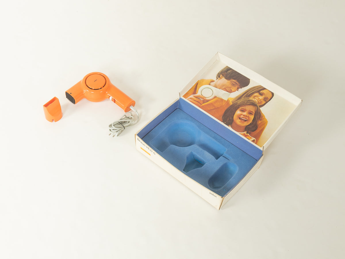 Braun HLD 6 hair dryer, space-age blow dryer