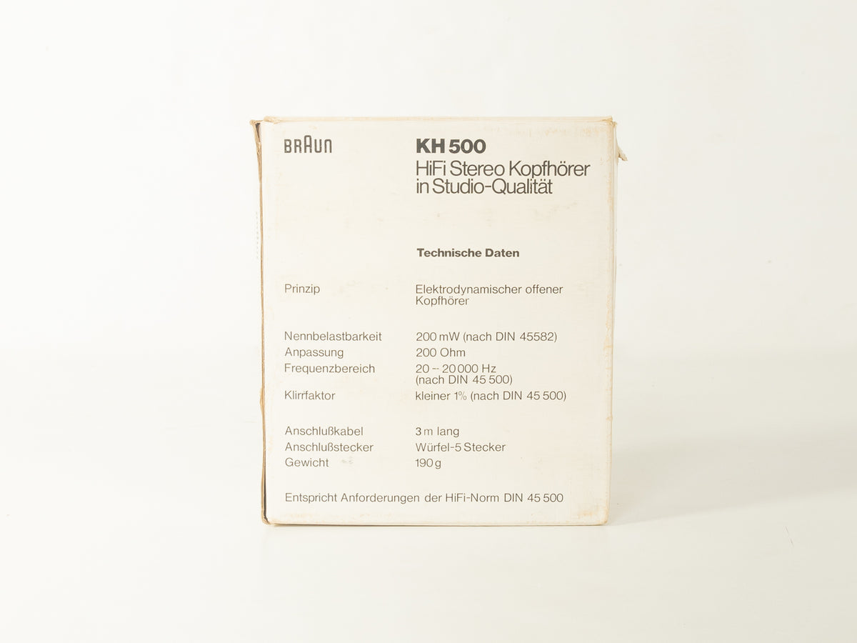 KH 500 Kopfhörer, Dieter Rams, Braun - Bild 13