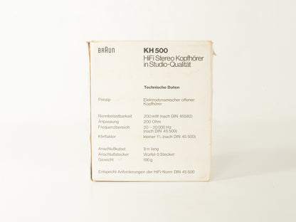 KH 500 Kopfhörer, Dieter Rams, Braun - Bild 13