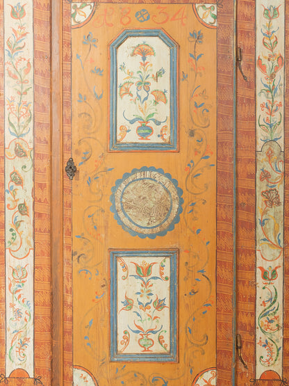 Antiker handbemalter Bauernschrank - Bild 6