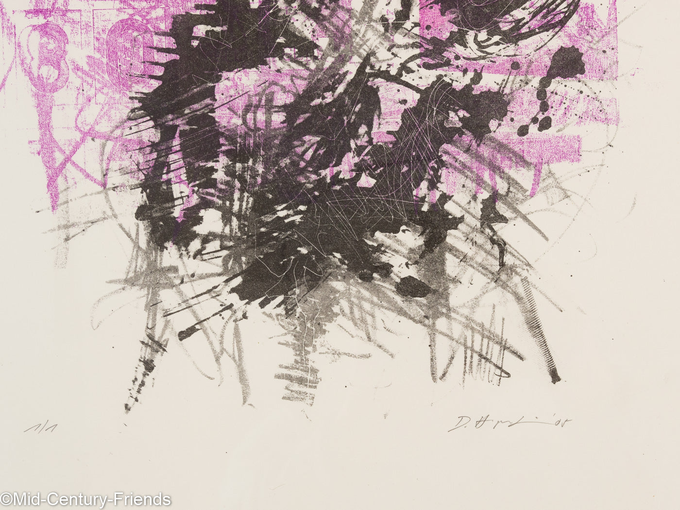 Trojanische Helden II, Farblithographie, 41 x 51 cm