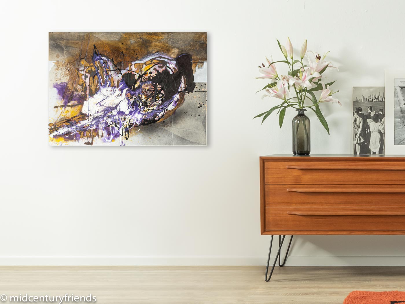 Strandgut, Öl und Acryl auf Leinwand, 70 x 50 cm