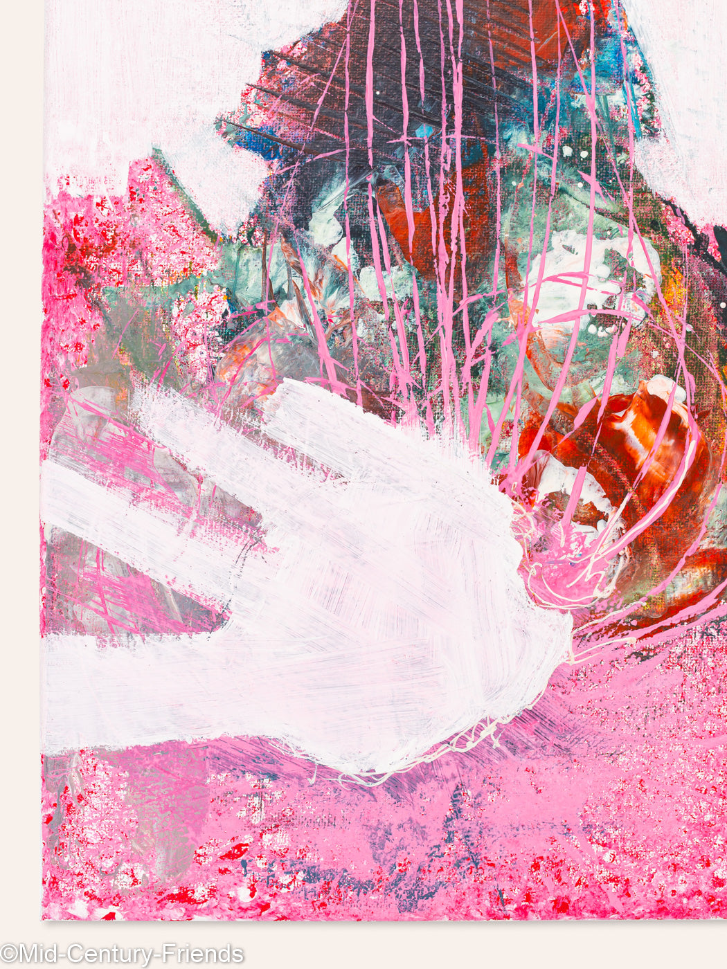 High Five, Acryl auf Leinwand, 30 x 40 cm