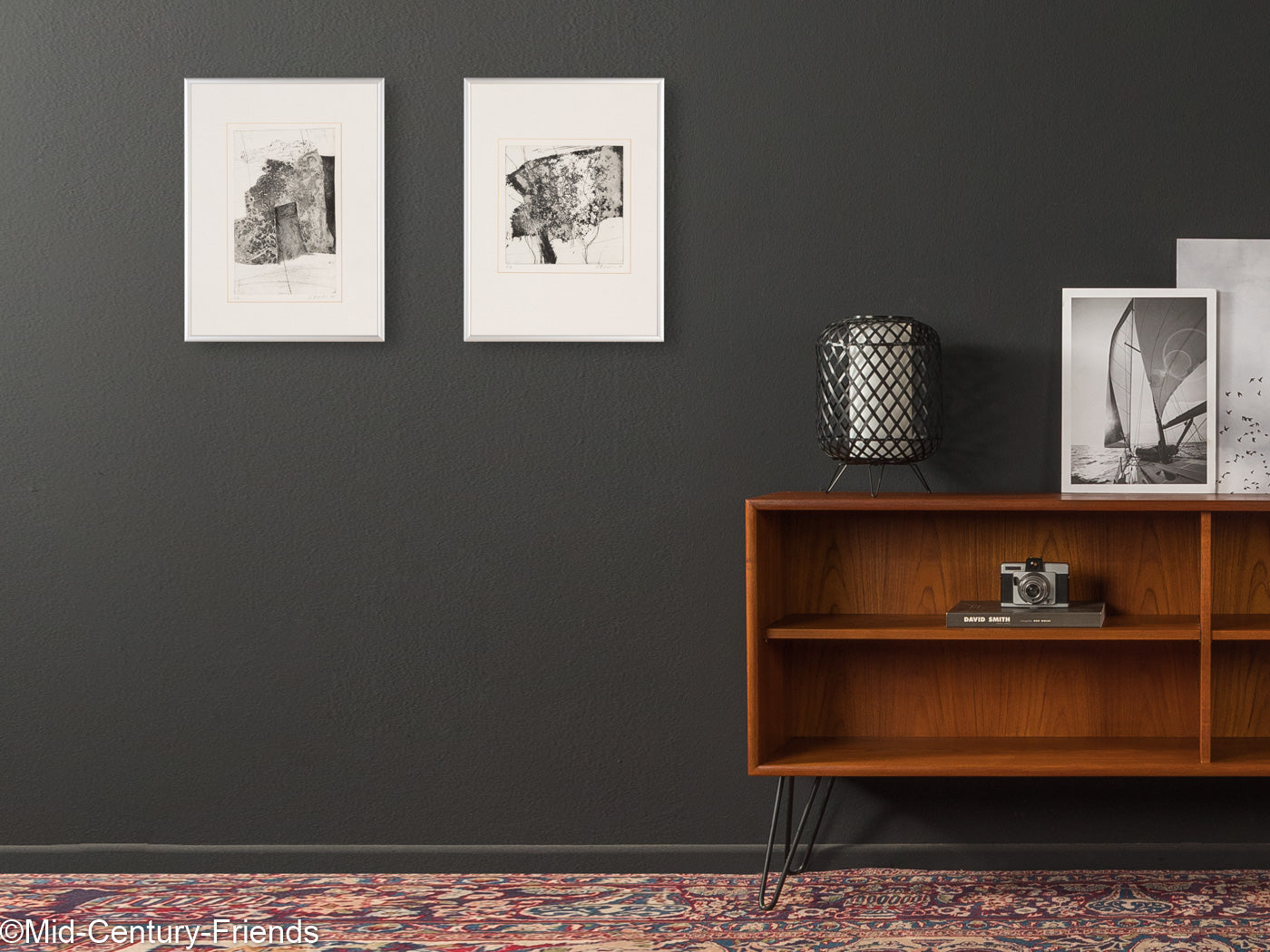 Fragmente, S/W Radierung (Set), 31 x 41 cm
