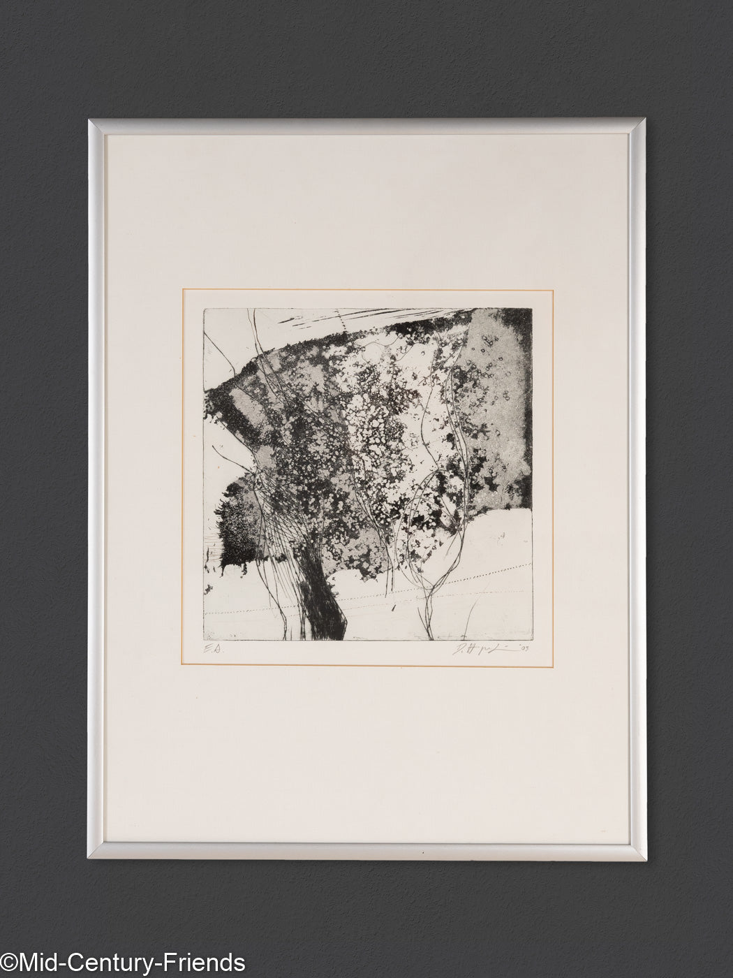 Fragmente, S/W Radierung (Set), 31 x 41 cm
