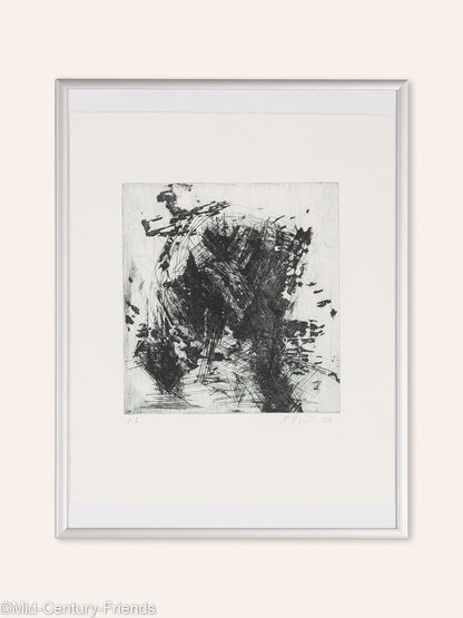 Day and Night, S/W Holzschnitt (Set), 31 x 41 cm