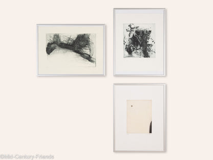 Day and Night, S/W Holzschnitt (Set), 31 x 41 cm