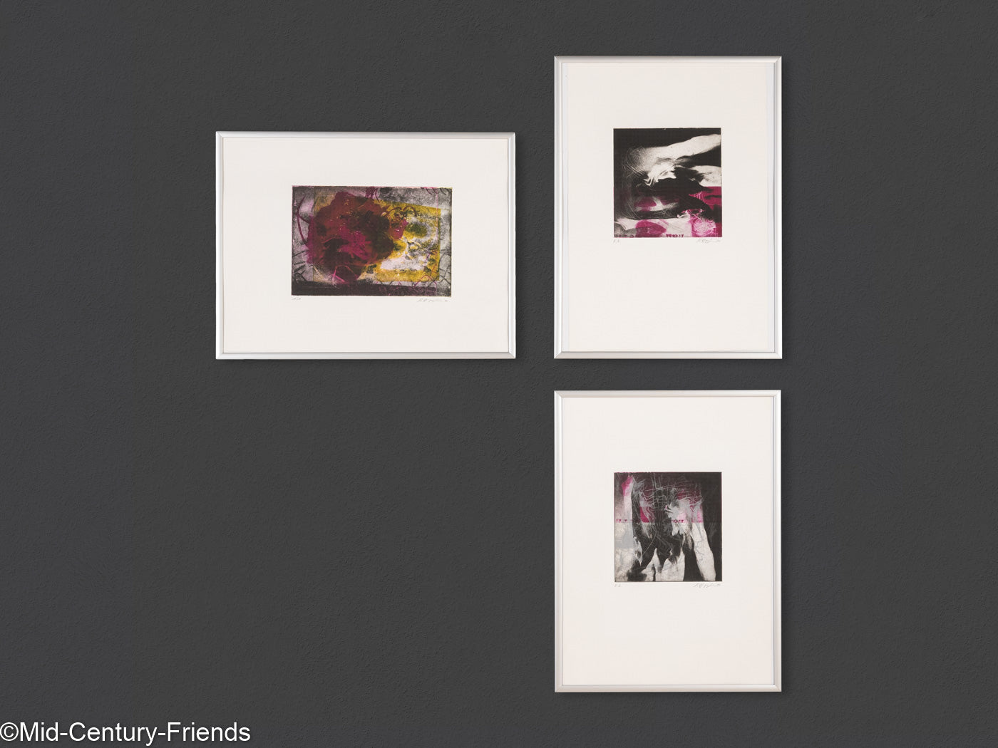 Hommage an John, Radierung (Set), 31 x 41 cm