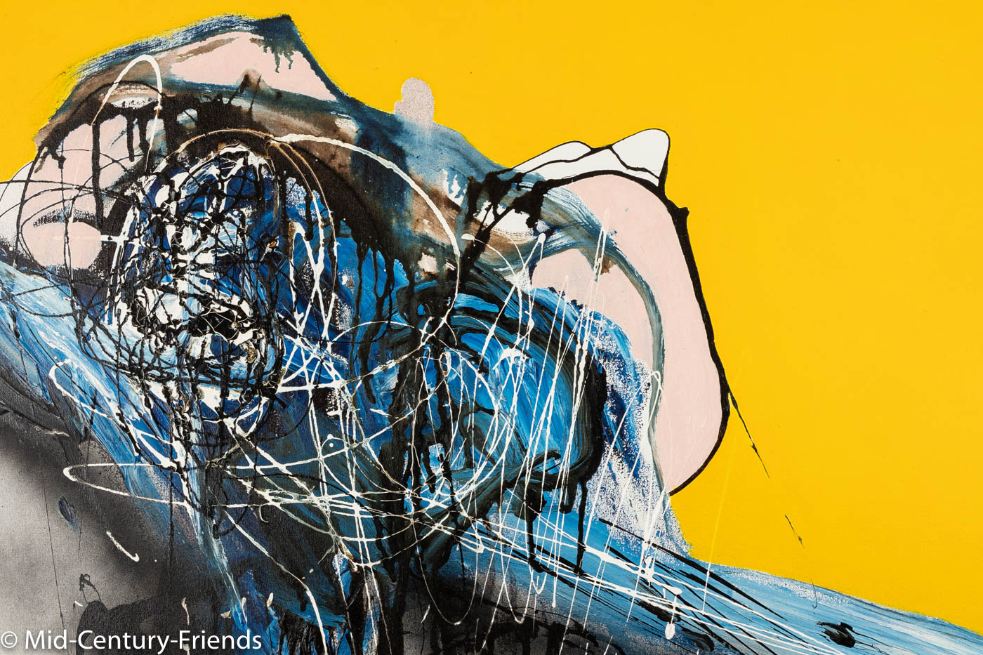 Pop Queen, Öl/Acryl auf Leinwand, 91,5 x 111,5 cm
