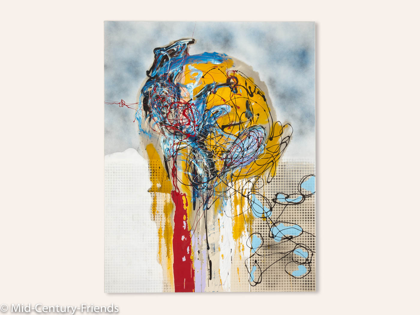 Ideas, Mischtechnik auf Leinwand, 120 x 155 cm