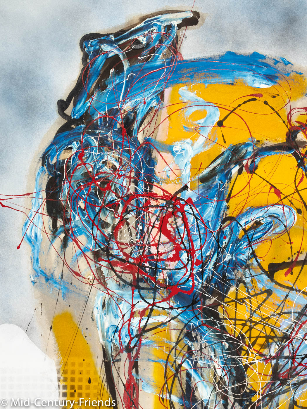 Ideas, Mischtechnik auf Leinwand, 120 x 155 cm