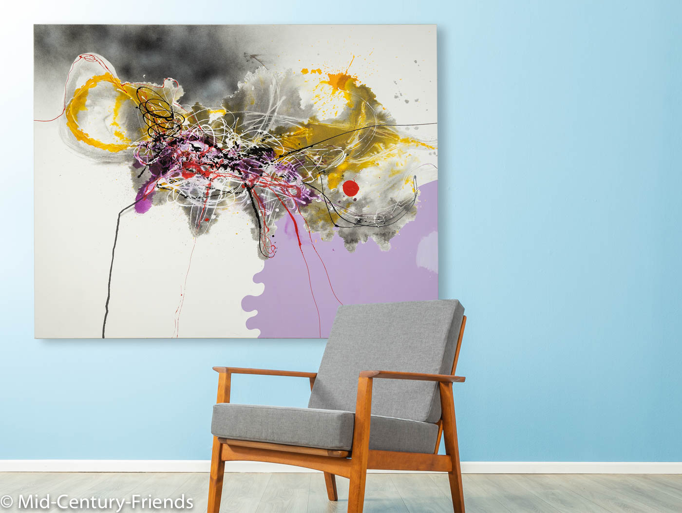 Daisy D ist nicht zu retten, Öl/Acryl auf Leinwand