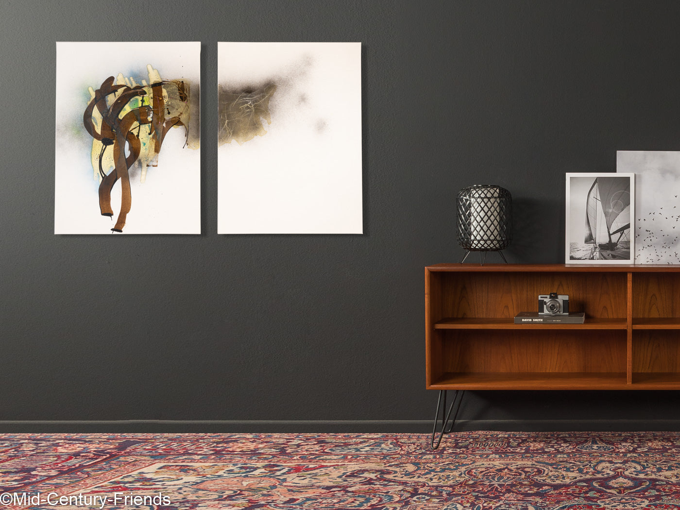 Against the Wall, Acryl auf Leinwand, 60 x 80 cm (Set)