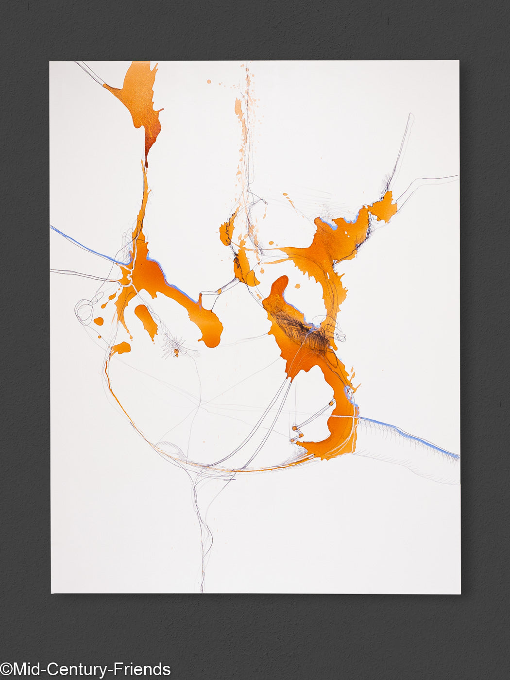 Verwerfung, Acryl auf Leinwand, 120 x 155 cm