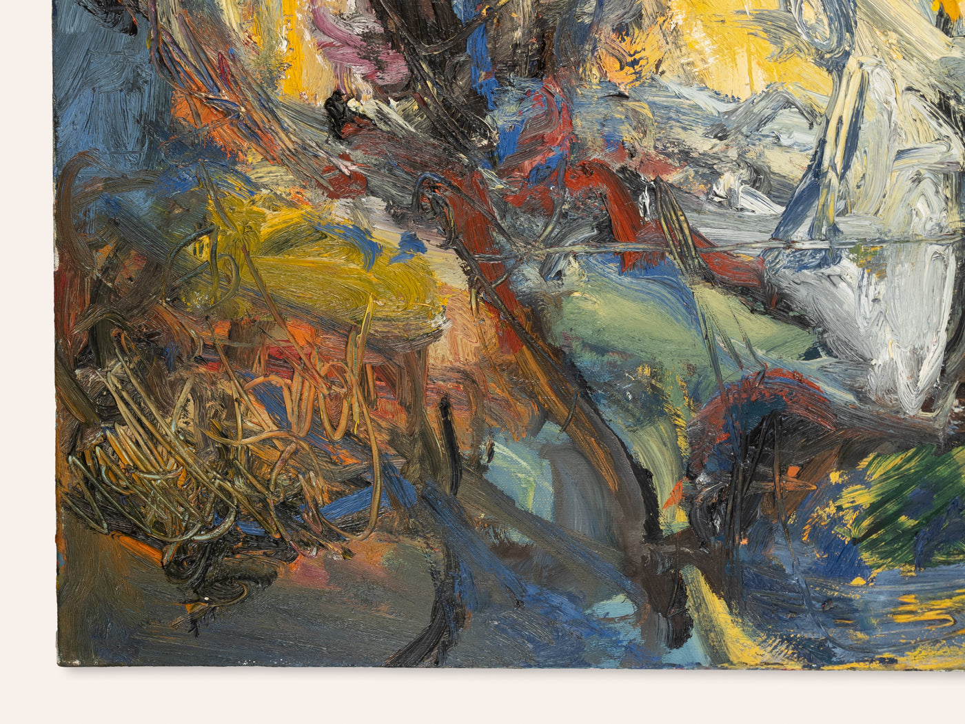 Asger, Öl auf Leinwand, 80 x 100 cm