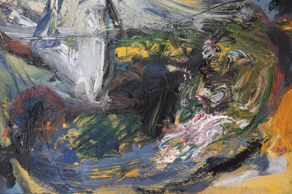 Asger, Öl auf Leinwand, 80 x 100 cm