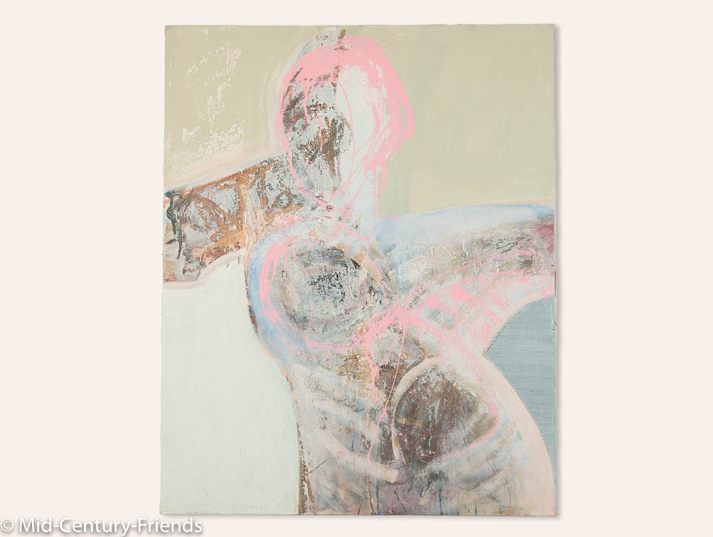 Human Being, Öl/Acryl auf Leinwand, 80 x 100 cm
