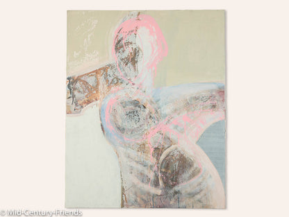 Human Being, Öl/Acryl auf Leinwand, 80 x 100 cm