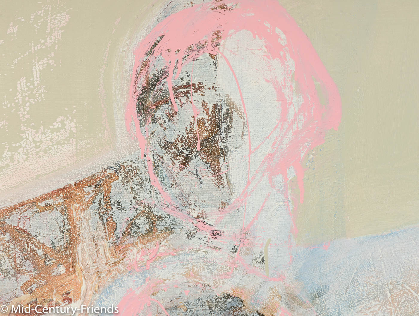 Human Being, Öl/Acryl auf Leinwand, 80 x 100 cm