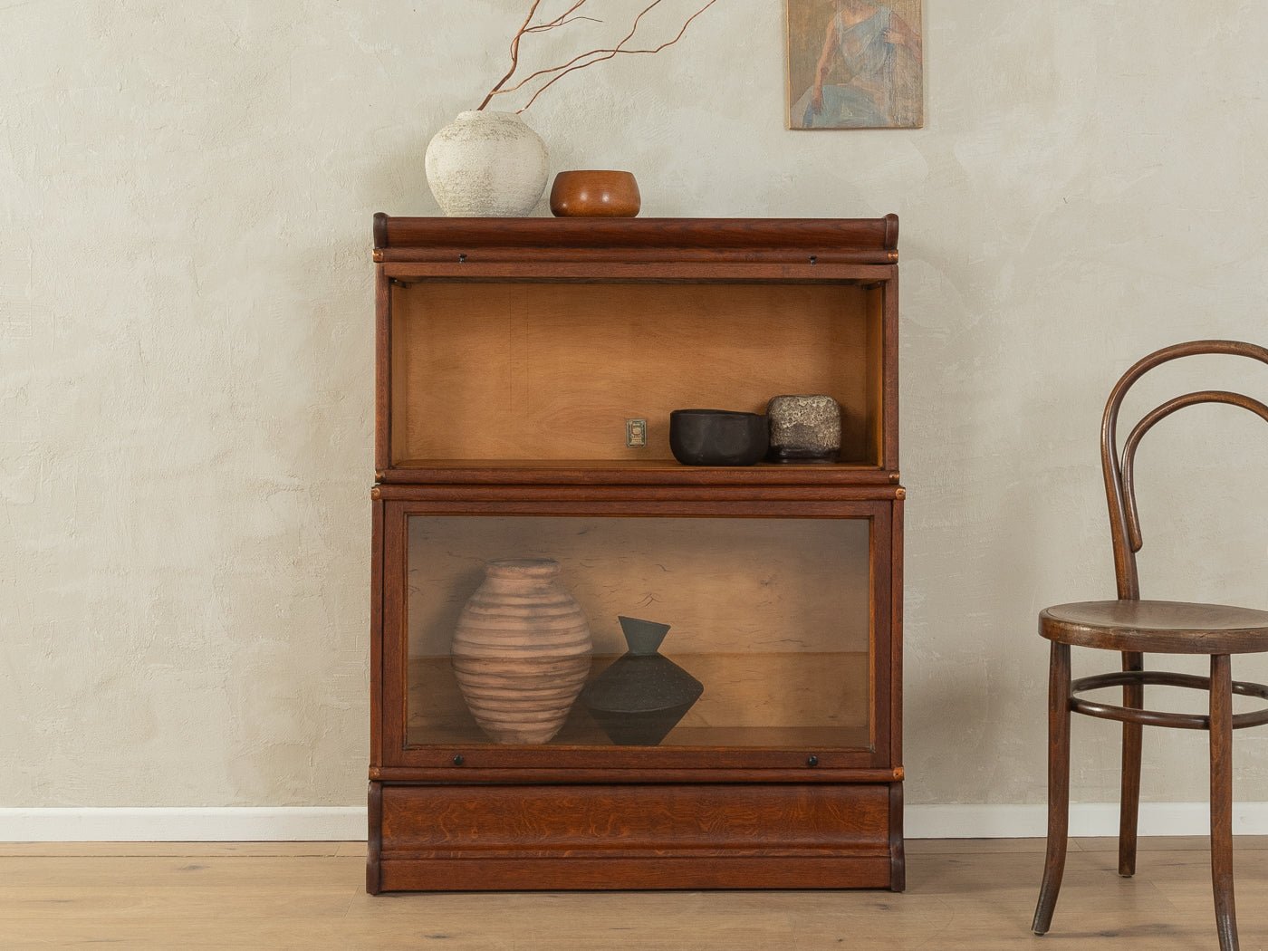 1900er Jahre Büchervitrine, Zeiss Union - Mid Century Friends - Vintage - Retro - Mid Century