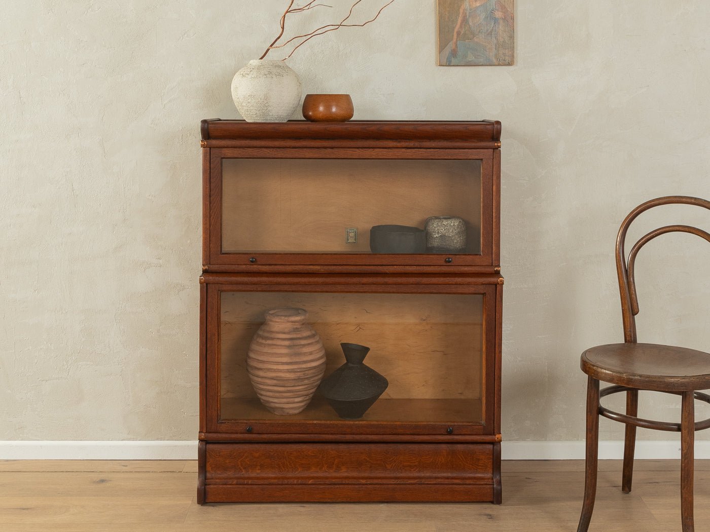1900er Jahre Büchervitrine, Zeiss Union - Mid Century Friends - Vintage - Retro - Mid Century