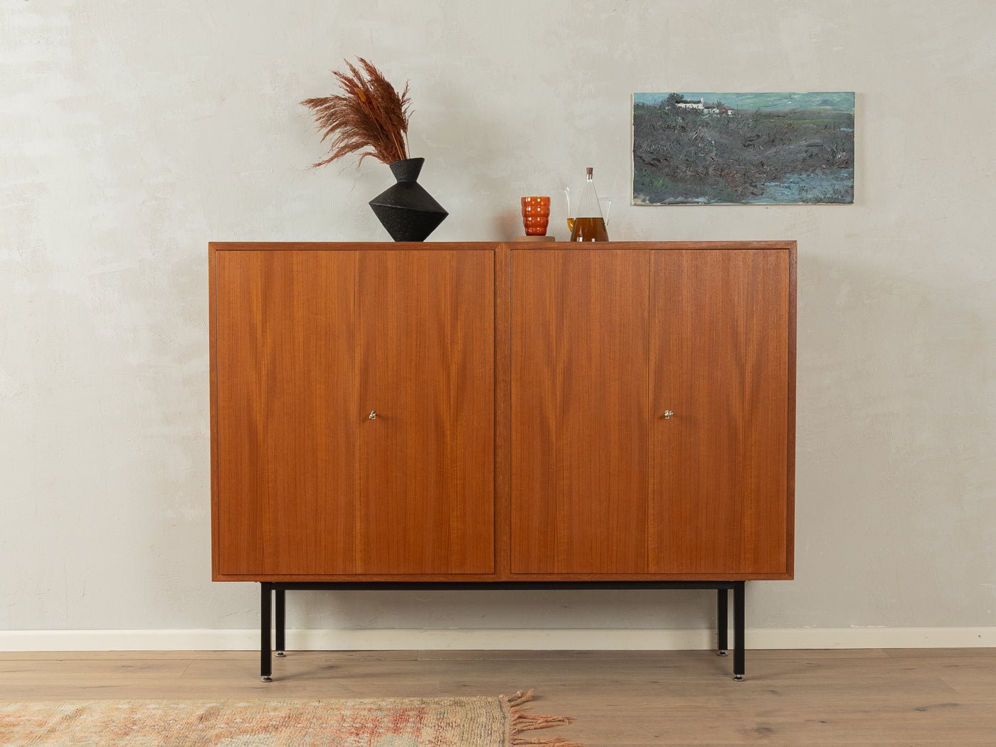 1950er Jahre Highboard, Oldenburger Möbelwerkstätten - Mid Century Friends - Vintage - Retro - Mid Century