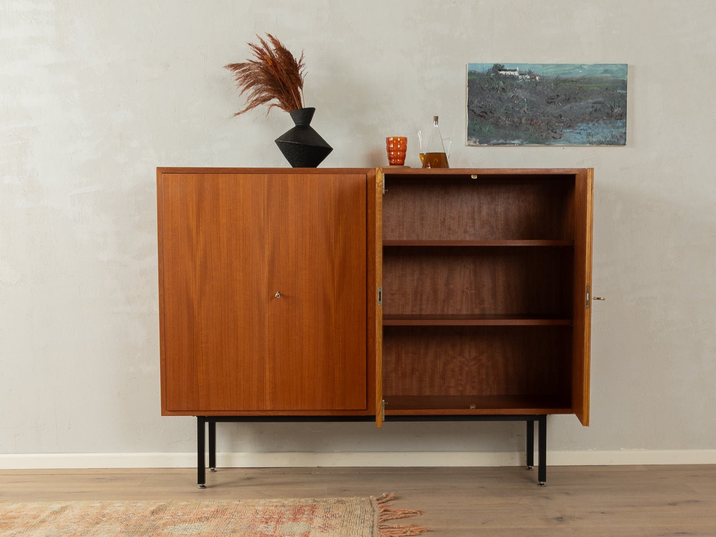 1950er Jahre Highboard, Oldenburger Möbelwerkstätten - Mid Century Friends - Vintage - Retro - Mid Century