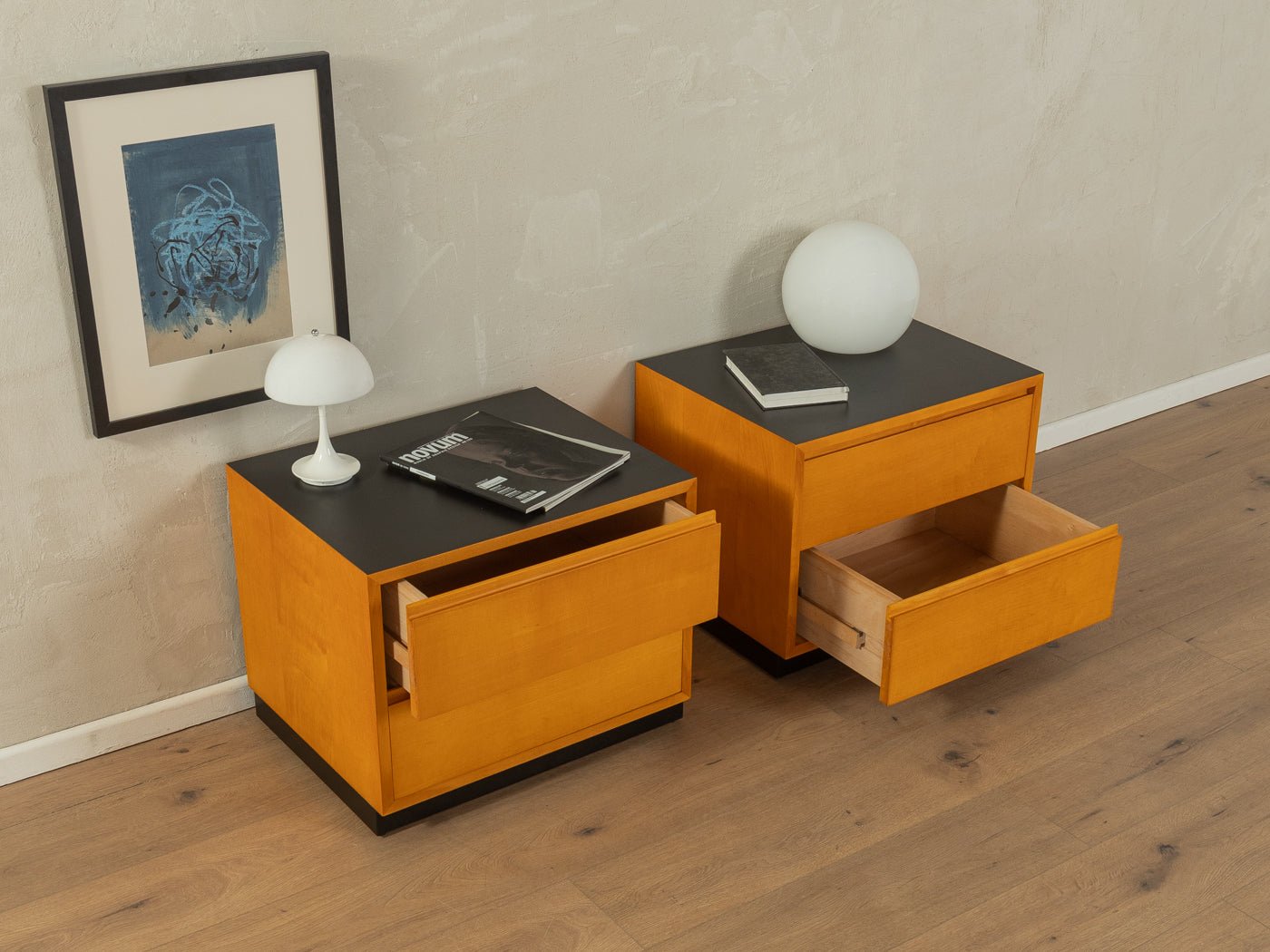 1950er Jahre Nachttische, WK Möbel - Mid Century Friends - Vintage - Retro - Mid Century