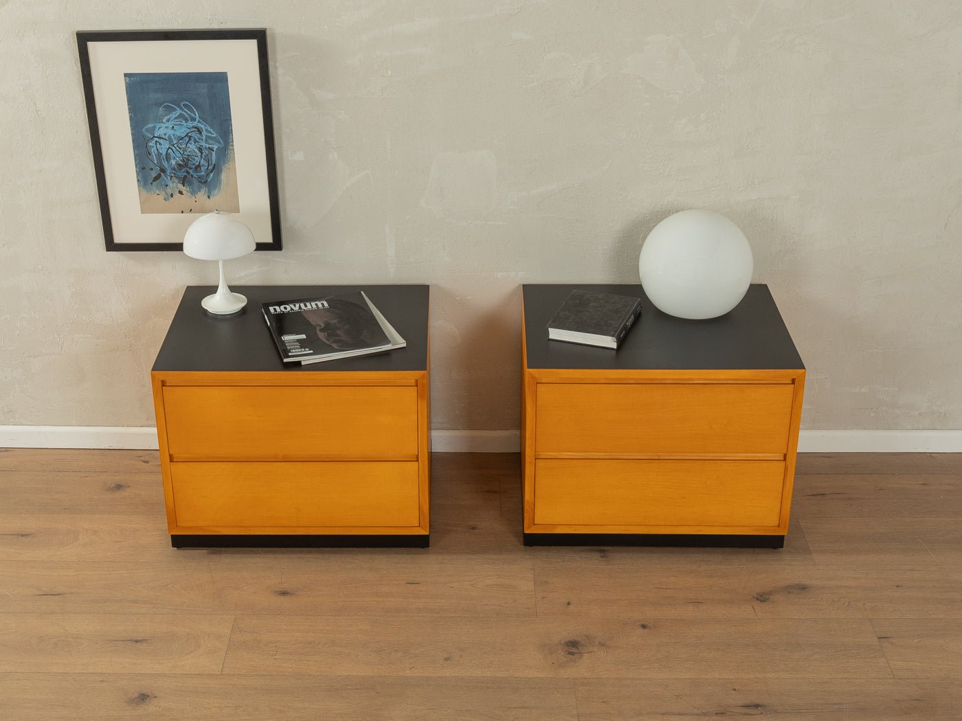 1950er Jahre Nachttische, WK Möbel - Mid Century Friends - Vintage - Retro - Mid Century