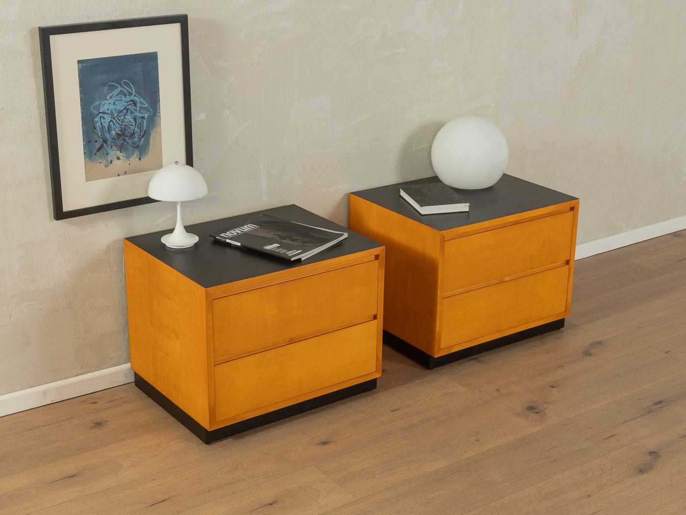 1950er Jahre Nachttische, WK Möbel - Mid Century Friends - Vintage - Retro - Mid Century