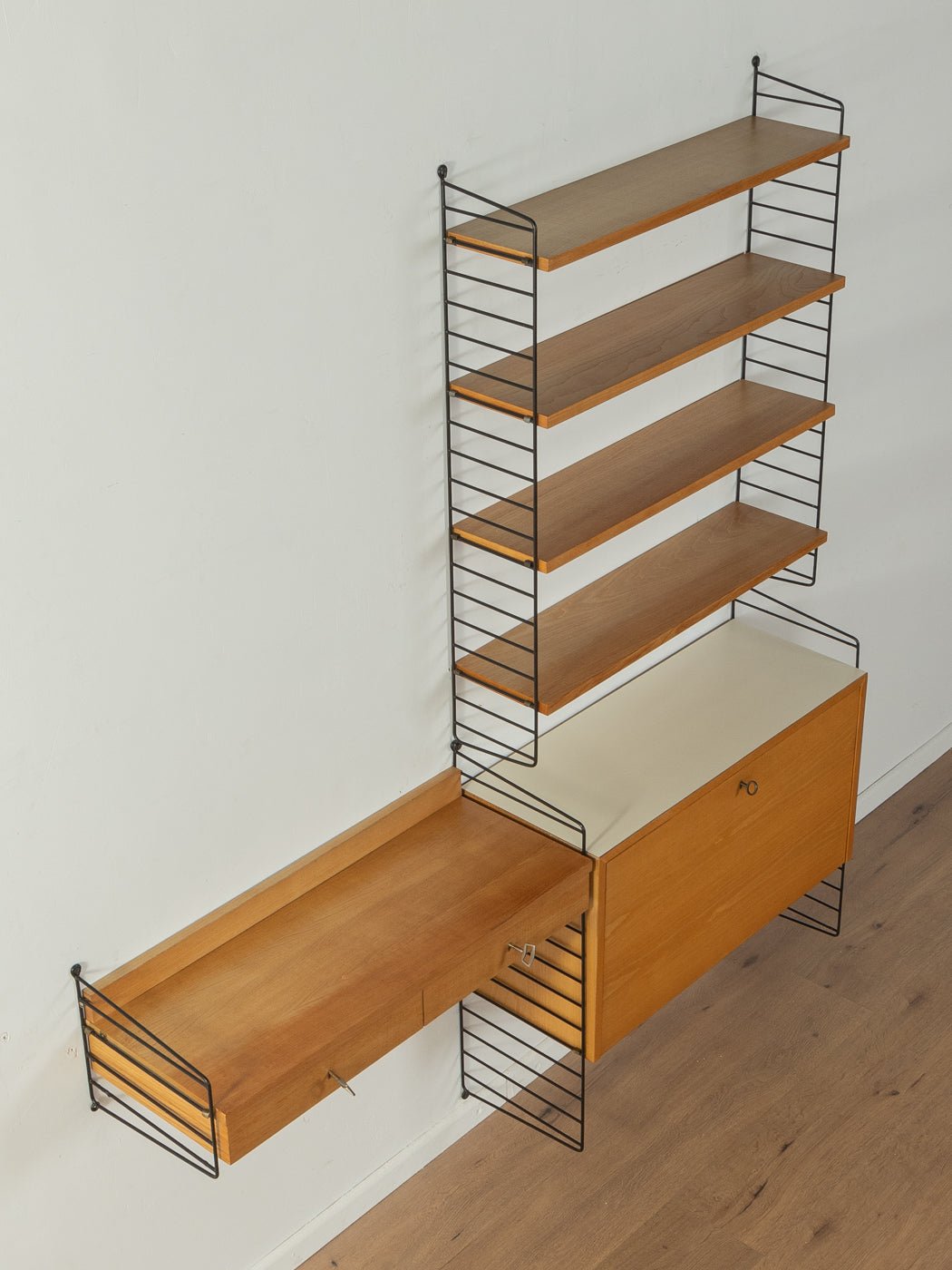 1950er Jahre Regalsystem, Nils Strinning - Mid Century Friends - Vintage - Retro - Mid Century