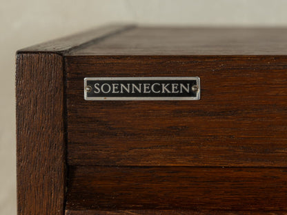 1950er Jahre Rollladenschrank, Soennecken - Mid Century Friends - Vintage - Retro - Mid Century