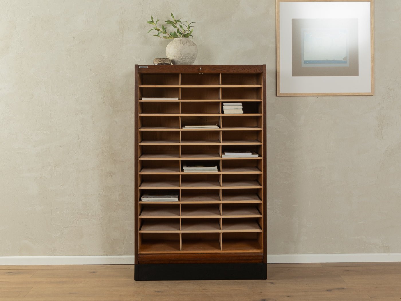 1950er Jahre Rollladenschrank, Soennecken - Mid Century Friends - Vintage - Retro - Mid Century