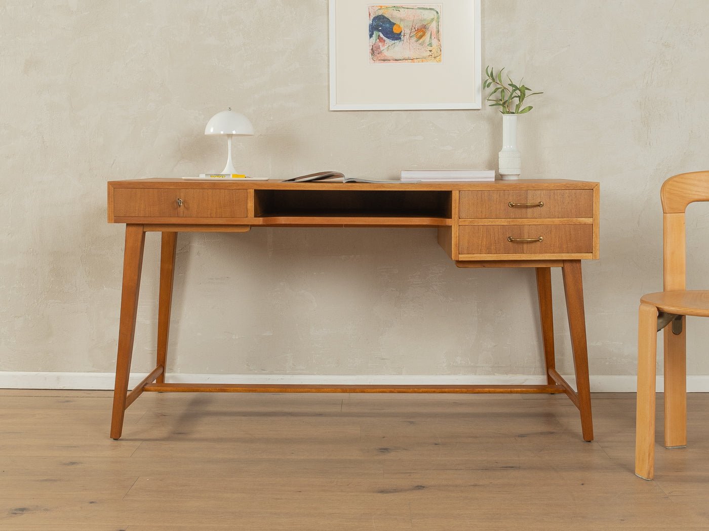 1950er Jahre Schreibtisch, Georg Satink, WK Möbel - Mid Century Friends - Vintage - Retro - Mid Century