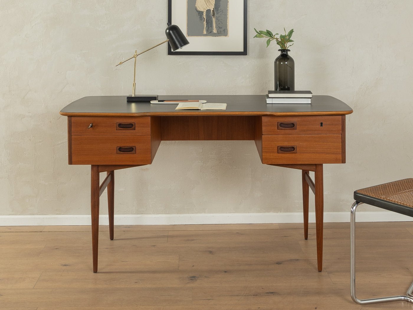 1950er Jahre Schreibtisch, Musterring - Mid Century Friends - Vintage - Retro - Mid Century