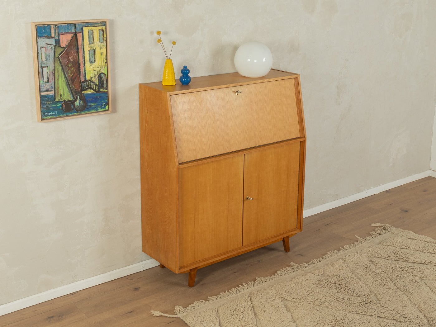 1950er Jahre Sekretär, Musterring - Mid Century Friends - Vintage - Retro - Mid Century
