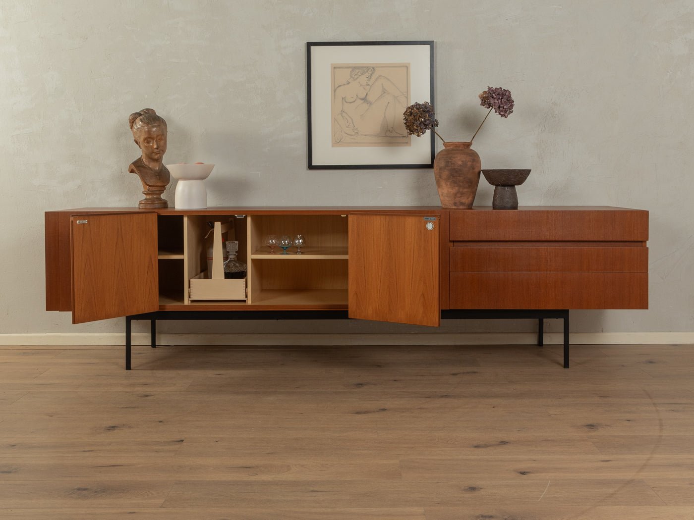 1950er Jahre Sideboard B41, Dieter Wäckerlin - Mid Century Friends - Vintage - Retro - Mid Century