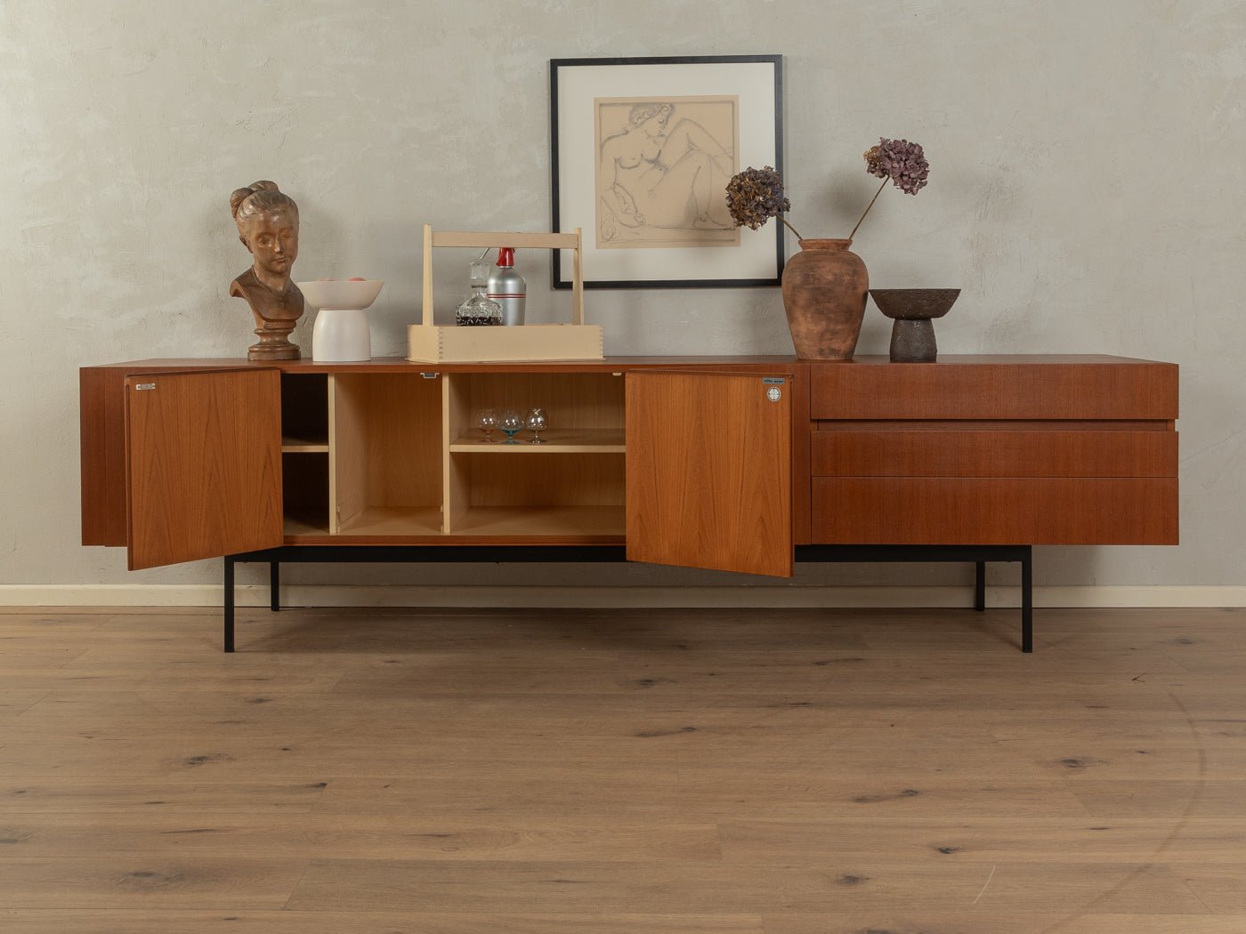 1950er Jahre Sideboard B41, Dieter Wäckerlin - Mid Century Friends - Vintage - Retro - Mid Century